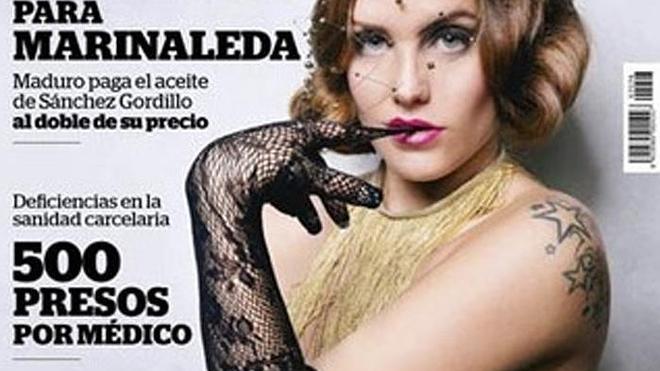 'Interviú' desnuda en su portada a Lucy López
