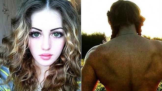 Julia Vins, una cara bonita con el cuerpo de Hulk