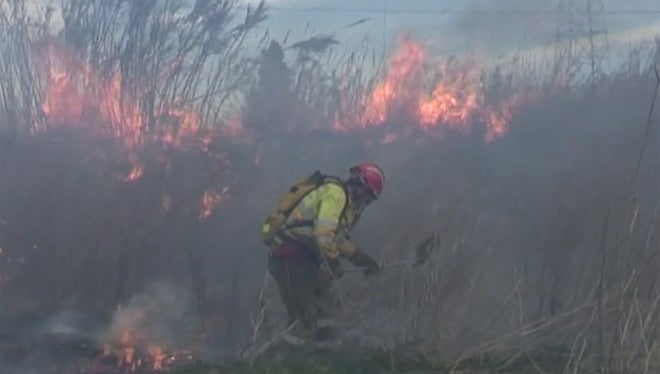 Controlados los incendios de Almassora y Vilanova d'Alcolea