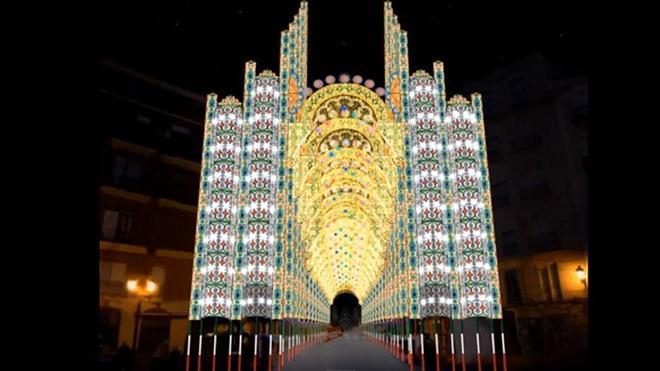 Fallas 2015: Así serán las luces de Sueca - Literato Azorín