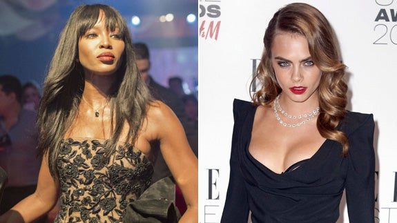 Naomi Campbell y Cara Delevingne se pelean en una fiesta celebrada en Londres