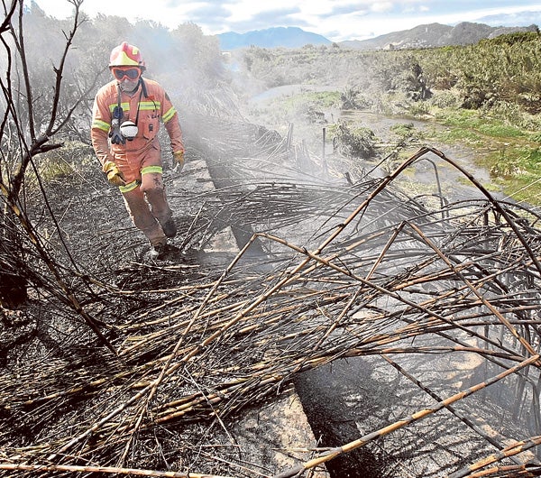 Piden casi tres años a dos agricultores por causar un fuego en un paisaje protegido