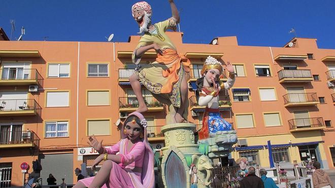 Baix La Mar gana el primer premio de la sección especial de las Fallas de Dénia 2015