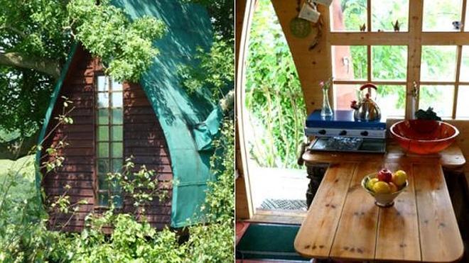 La impresionante casa árbol convertida en un hotel rural
