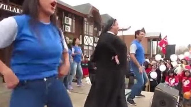 El vídeo de una monja que baila reggaeton revoluciona las redes