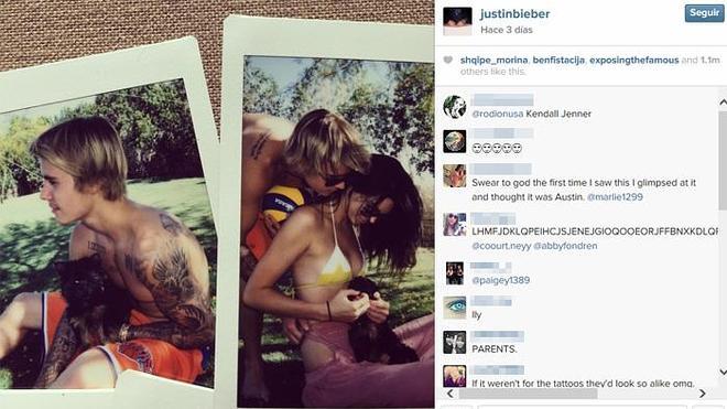 Justin Bieber y Kendall Jenner, de lo más cariñosos en el festival Coachella