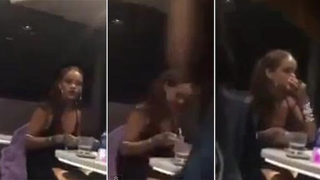 ¿Rihanna esnifando cocaína en el Coachella?