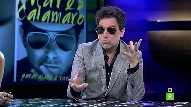 Andrés Calamaro a lo Cigala en 'El Intermedio'