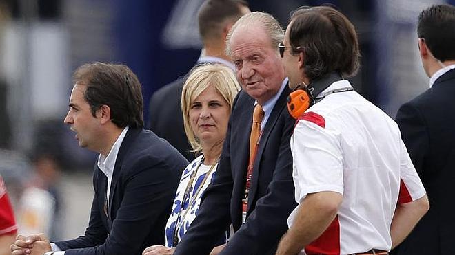 El Rey Juan Carlos a Nico Abad: «Quita ese micrófono de ahí»