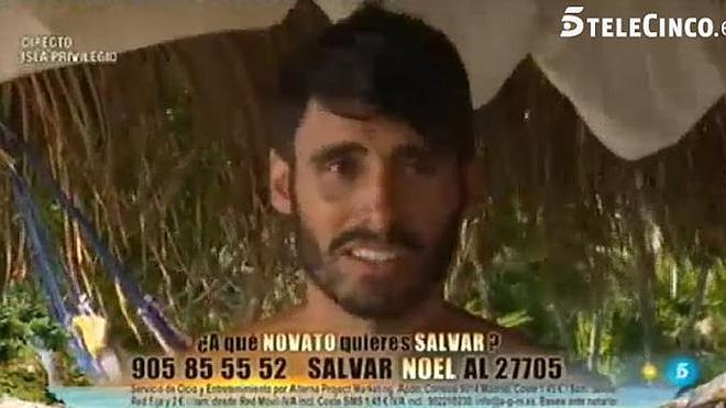 'Supervivientes': Noel pide a la audiencia que le expulse