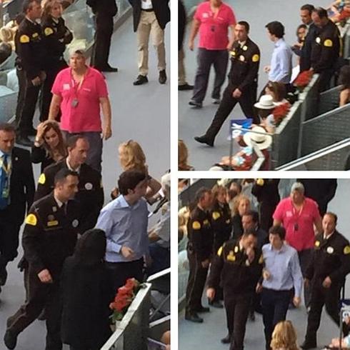 El incidente de 'El pequeño Nicolás' en el torneo de tenis de Madrid