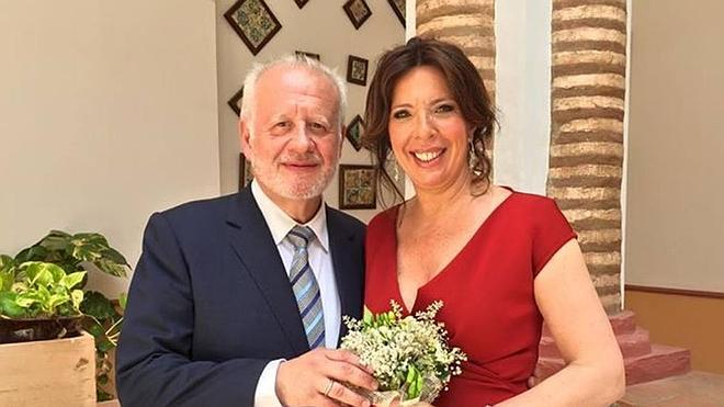 Juan Echanove y Cuchita Lluch se casan en Rocafort