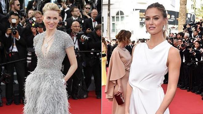Cannes: duelo de bellezas sobre la alfombra roja