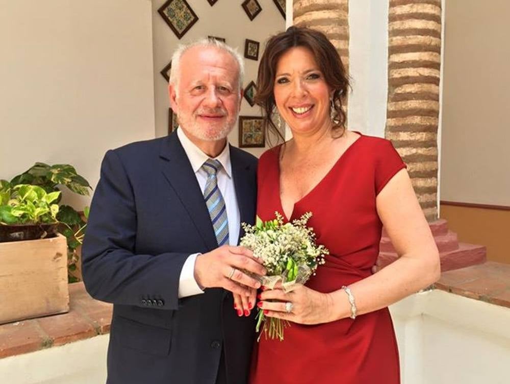 Juan Echanove y Cuchita Lluch se casan en Rocafort