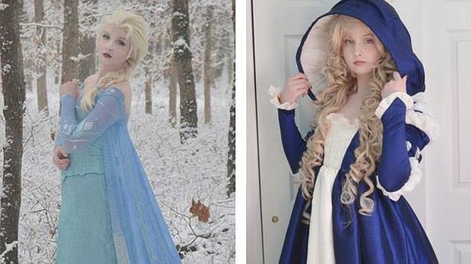 La espectacular habilidad de una joven que hace realidad vestidos de ficción