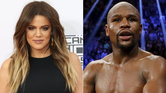 Khloé Kardashian y Floyd Mayweather, ¿amor a la vista?