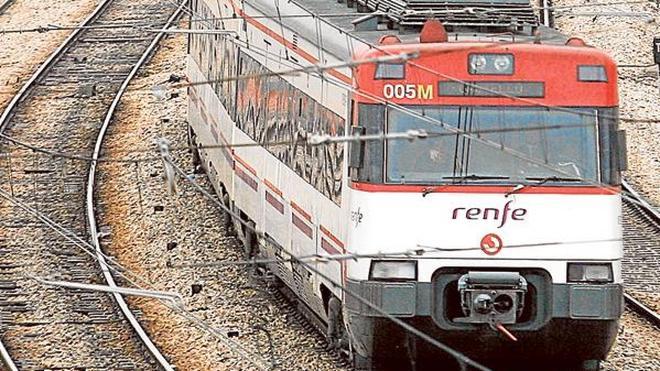 Renfe invertirá 17 millones en las Cercanías de Valencia frente a los 118 de Cataluña