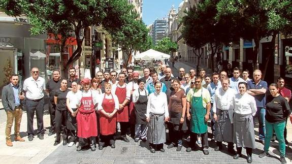 El Ayuntamiento obliga a reducir más de 40 terrazas de bares en el centro