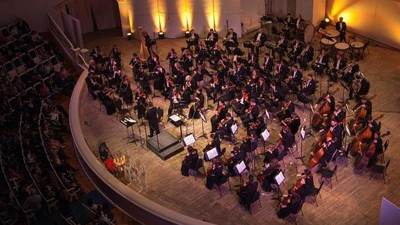 La Orquesta Filarmónica de Moscú actúa por primera vez en Valencia, en el Palau de les Arts