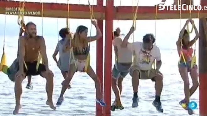'Supervivientes': los concursantes no saben cuándo se queman las fallas