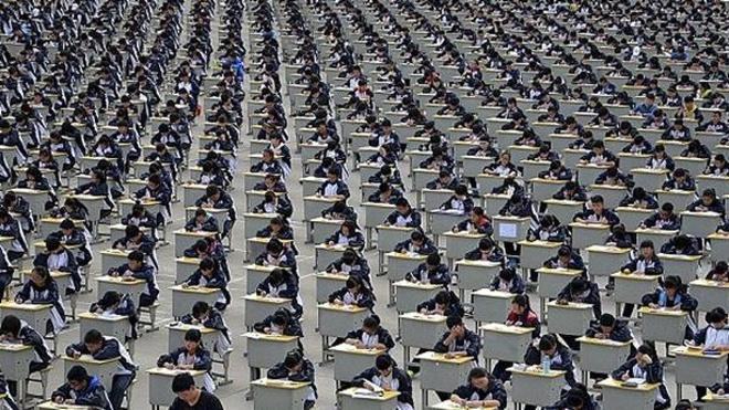 China utiliza drones para descubrir a los estudiantes que copian en la selectividad