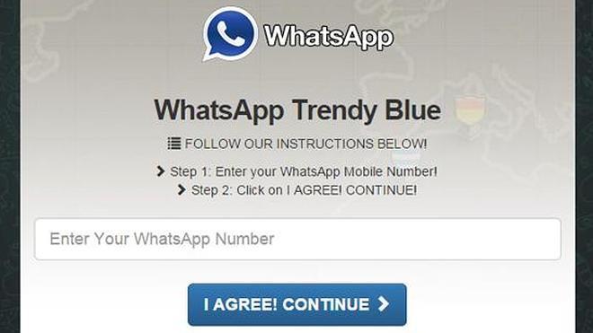 'Whatsapp Trendy Blue', la última estafa de internet