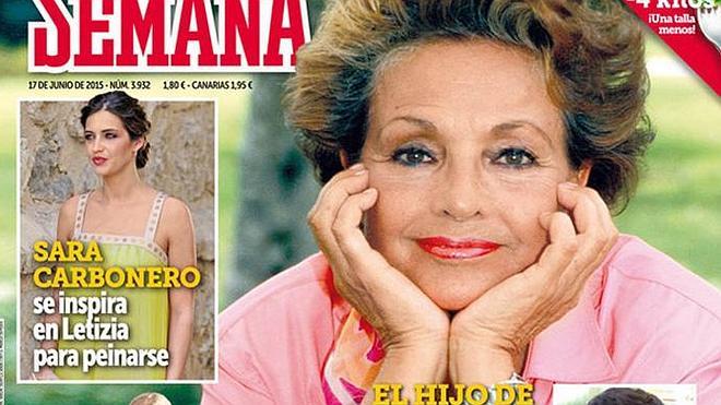 El hijo de Carmen Sevilla: «Mi madre ya no me reconoce»