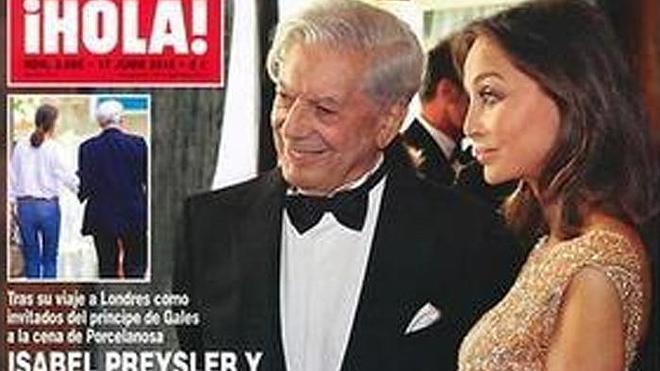 Mario Vargas Llosa, a quien se le relaciona con Isabel Preysler, confirma que está separado