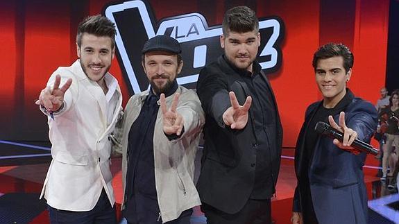 'La Voz' ya tiene a sus finalistas: Antonio José, Marcos, Maverick y Joaquín