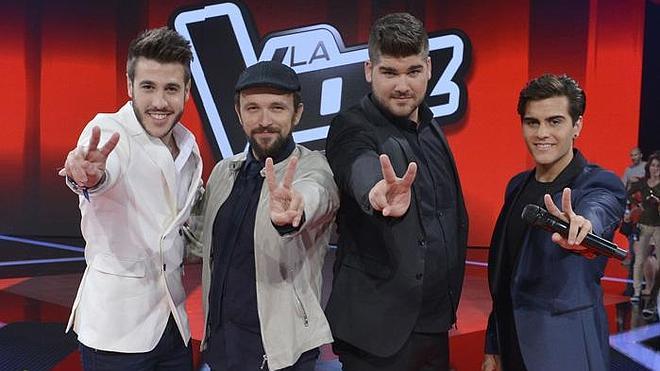 'La Voz' ya tiene a sus finalistas: Antonio José, Marcos, Maverick y Joaquín