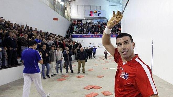 El símbolo de la pilota de masas