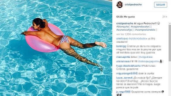 Cristina Pedroche inaugura el verano con un topless que incendia las redes sociales