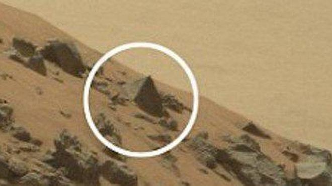 La misteriosa pirámide hallada en Marte