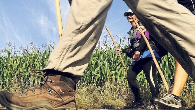 Con pies de plomo en la Ruta Jacobea
