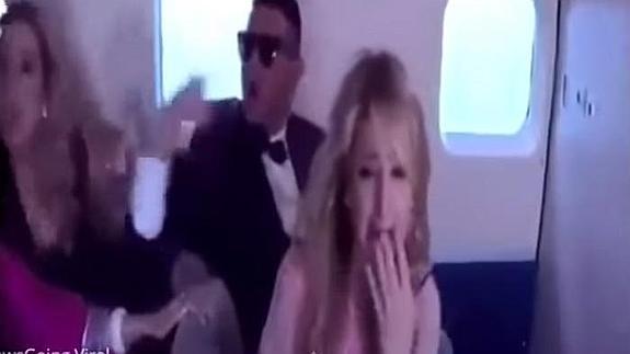 Paris Hilton, víctima de una broma pesada durante un vuelo