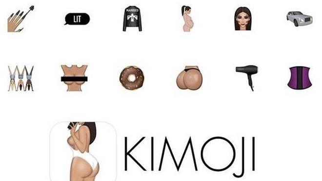 El trasero de Kim Kardashian, nuevo emoticono