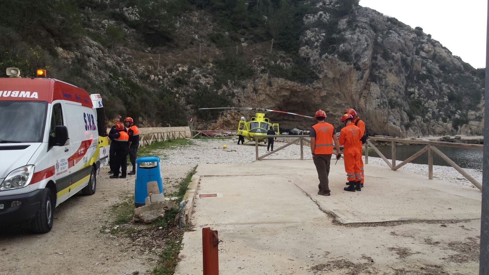 Rescatan a tres mujeres en Xàbia, Dénia y Benitatxell