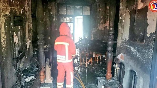 Fallece un hombre en el incendio de una vivienda en Montesa