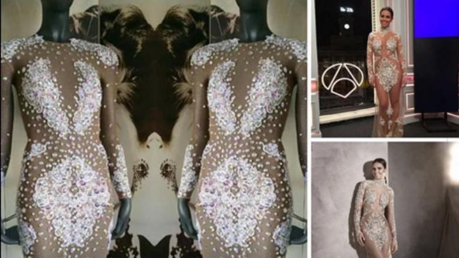 ¿Es un plagio el polémico vestido que Cristina Pedroche llevó en Nochevieja?