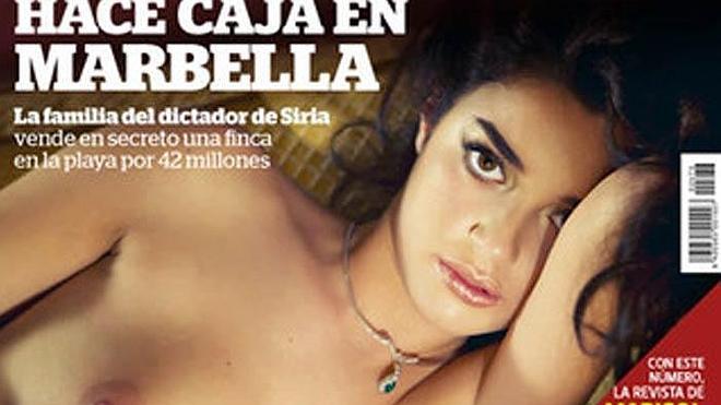 'Interviú' desnuda en su portada a M.B., la chica más sexy según Twitter