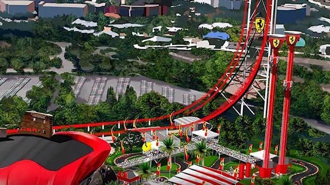 Así será Ferrari Land, el parque temático de la F-1 en Port Aventura | Las Provincias