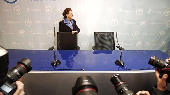 Rita Barberá: «No tengo ninguna intención de irme; al revés»