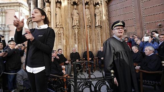 El Tribunal de las Aguas, en lengua de signos