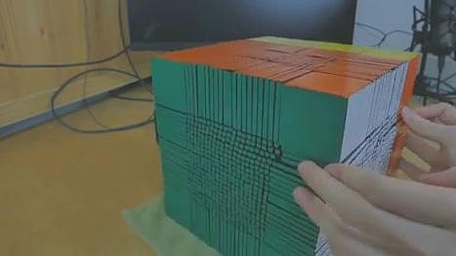El cubo de Rubick más grande del mundo