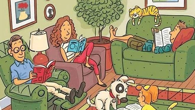 ¿Eres capaz de encontrar las 6 palabras escondidas en esta ilustración?