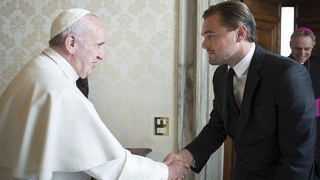 El Papa recibe a DiCaprio para hablar de ecología