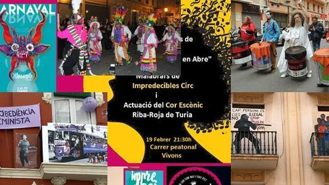 El Carnaval de Russafa: balcones de teatro, música y solidaridad