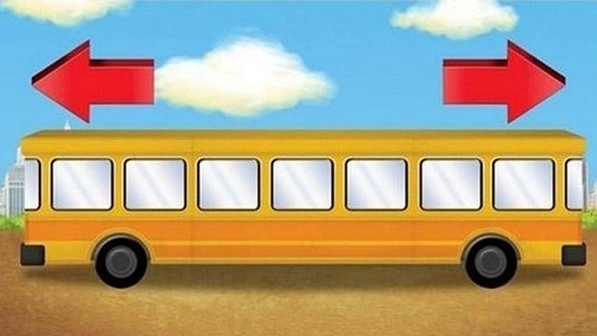 El 80% de los niños sabe en qué dirección circula el autobús ¿Y tú?