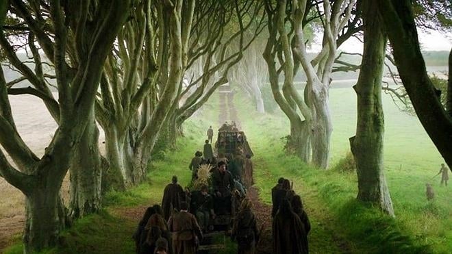 Los setos oscuros de 'Juego de tronos' pierden su encanto
