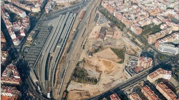 El Ayuntamiento de Valencia ocupará terrenos privados para el Parque Central